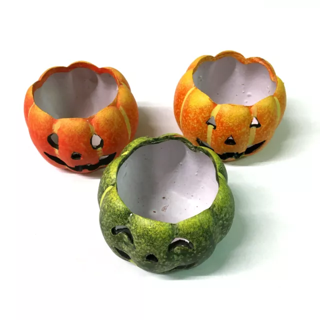 Keramik-Teelichthalter Calabaza Halloween Decoración Fiesta Buen Precio