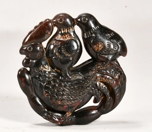 Pendentif Cochon Du Zodiaque En Jade Véritable - Neuf Sans Emballage - Forme Ovale