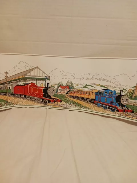 Vintage Thomas The Train And Friends Wallpaper Border