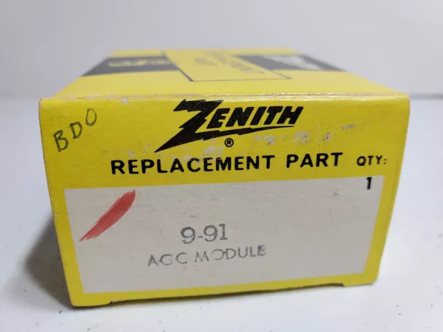 Vintage Zenith Replacment Part  9-91  B3/E23