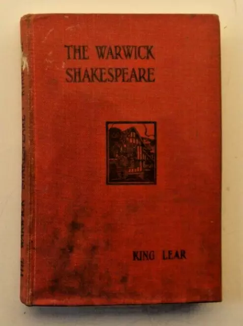 King Lear The Warwick Shakespeare edited by D Nichol Smith 1962 hardback