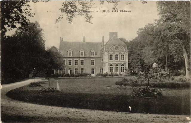 CPA AK Env. by CREVECOEUR-LIHUS Le Chateau (423949)