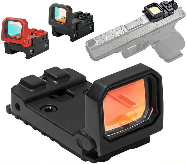 MECANIK Mirino Riflesso MO3 - Punto Rosso 6 MOA Per Competizione - Batteria 60.000 Ore - 2