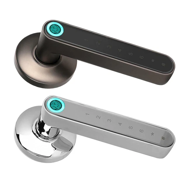 Serrure de porte à empreinte digitale intelligente Entrée de code numérique