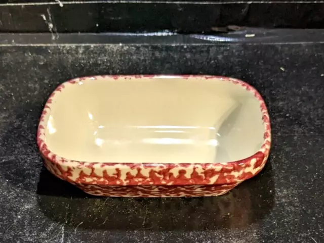 Gerald Henn Sponge Ware Soap Dish~Trinket Dish Roseville