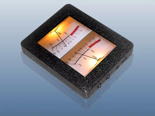 Case + EVOR04-slim: Color LCD audio analyzer, VU meter, Oscilloscope, Spectrum
