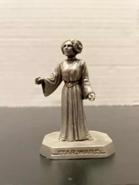 STAR WARS Rawcliffe Fine Pewter Miniature Princess Leia RF958 1994 Vintage Rare