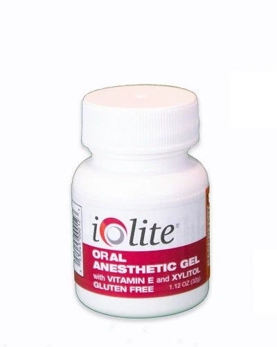 Iolite Topical Anesthetic Gel 20% Benzocaine 20 Bottles Strawberry Shortcake