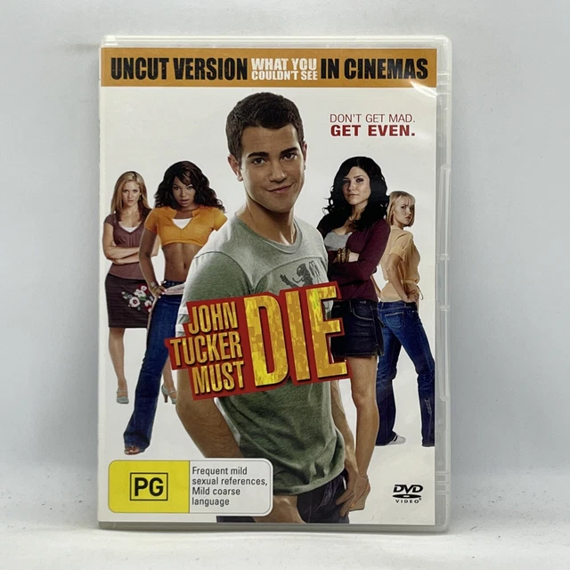 John Tucker Must Die Jesse Metcalfe DVD Movie Film VGC Free Post R4 PAL