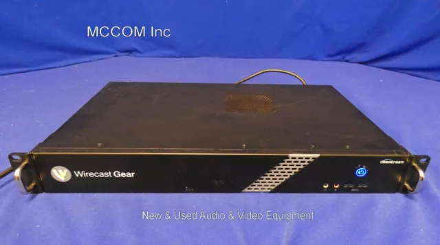 Telestream Intel Radio Wirecast Gear 230 will not fully boot AS IS/ Parts