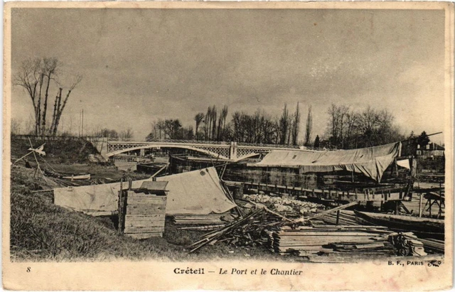 CPA AK Creteil Le Port et le Chantier FRANCE (1282364)