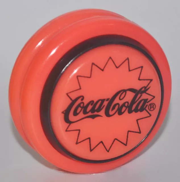 Coca COKE Cola Yo-Yo Peach/Black