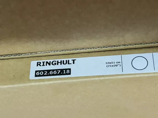 IKEA RINGHULT High Gloss White Door 21x20" 21"X20"   602.667.18 Sealed!!