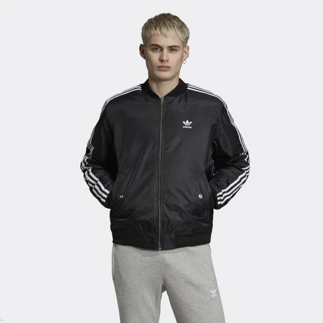 Adidas padded bomber best sale jacket
