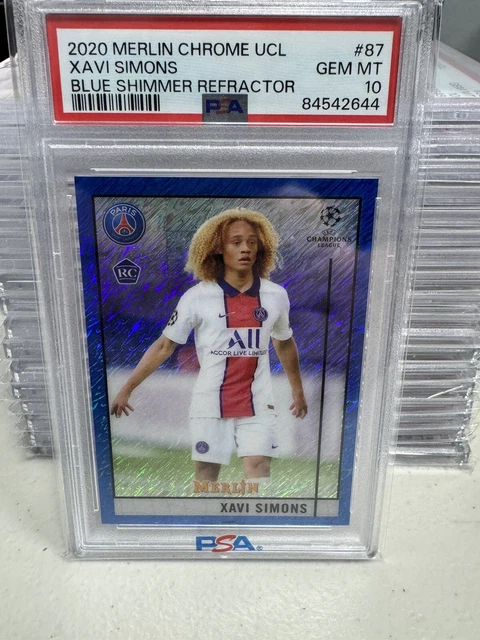 MYRON BOADU 2021-22 Topps Merlin chrome 12 RC recrue réfracteur Monaco