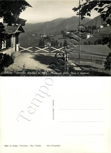Cartolina di Selvino, panorama - Bergamo