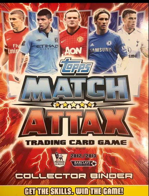 Match Attax  2012/2013 Base / Basic Cards  Numbers 1 To 234  2012/13  By Topps