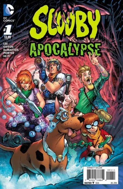 SCOOBY APOCALYPSE ISSUE 1 - FIRST 1st PRINT - DC COMICS SCOOBY DOO! 2016