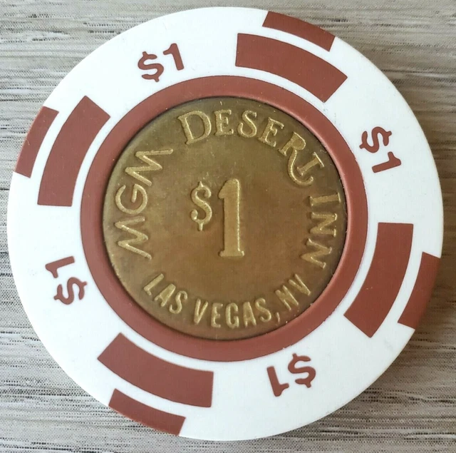 $1 Las Vegas MGM Desert Inn Center Coin Casino Chip