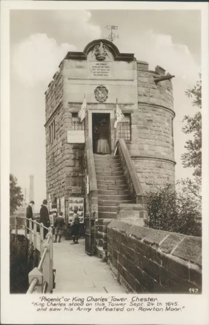 Chester King Charles Tower Real Photo 3