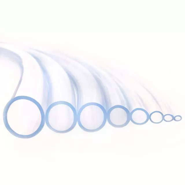 100m Clear Flexible Hose Pipe 8mm Inside Diameter / 10mm