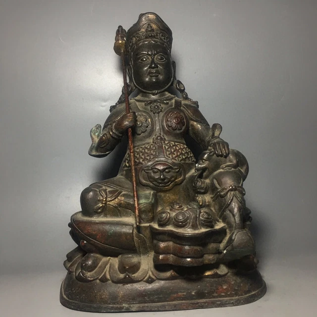 Chinese Exquisite Handmade Buddha Bronze Statue