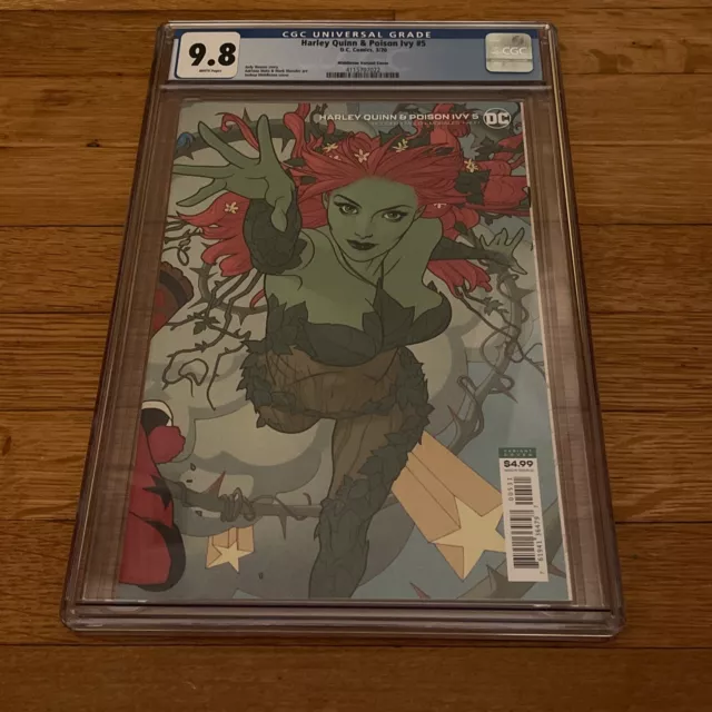 Harley Quinn & Poison Ivy #5 Middleton Poison Ivy Cover (C) DC Comics Cgc 9.8