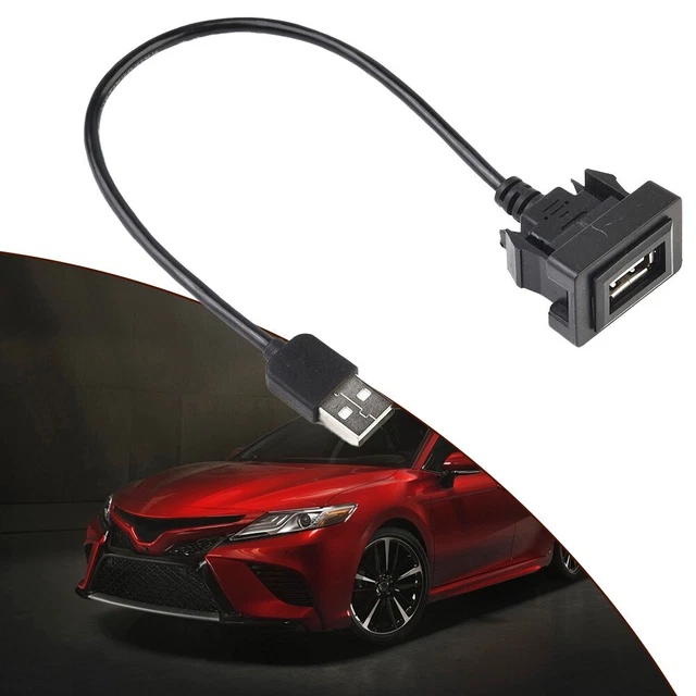Adaptateur de câble d'extension panneau de prise USB installation directe pour