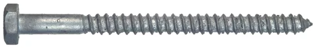 The Hillman Group 812048 Hot Dipped Galavanized Hex Lag Screw, 516 X 4-Inch, 50-