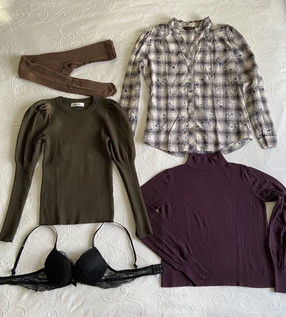 LADIES CLOTHES BUNDLE 5 Items SIZE  8 - 10 VGC Topshop Miss Selfridge Tops Shirt