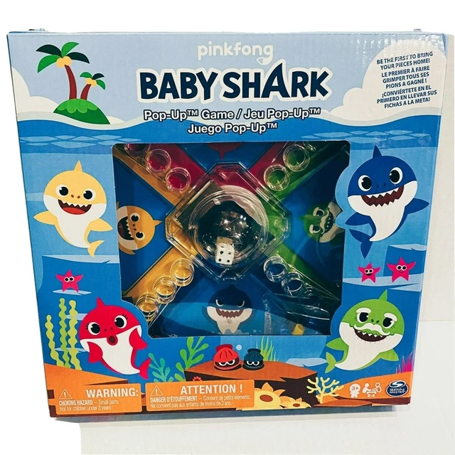 BABY SHARK POP up game NEW toys kids Christmas gift ocean animals
