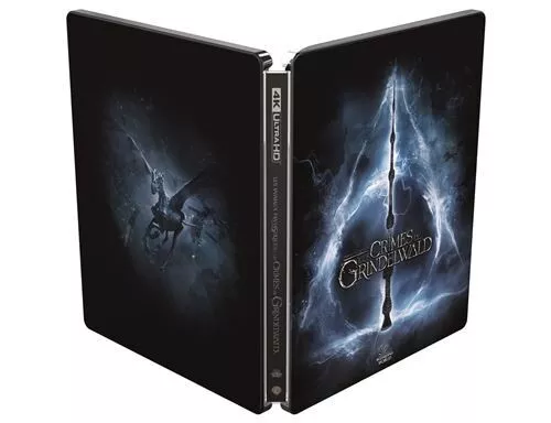 Les Animaux fantastiques Crimes de Grindelwald 4k + 3d + bluray steelbook     