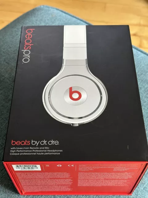Beats by Dr. Dre Pro Over-Ear Headphones - White (Model No. 810-00037)