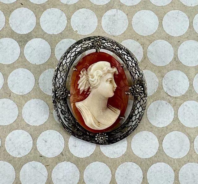 Darling Antique Shell Cameo c1920s