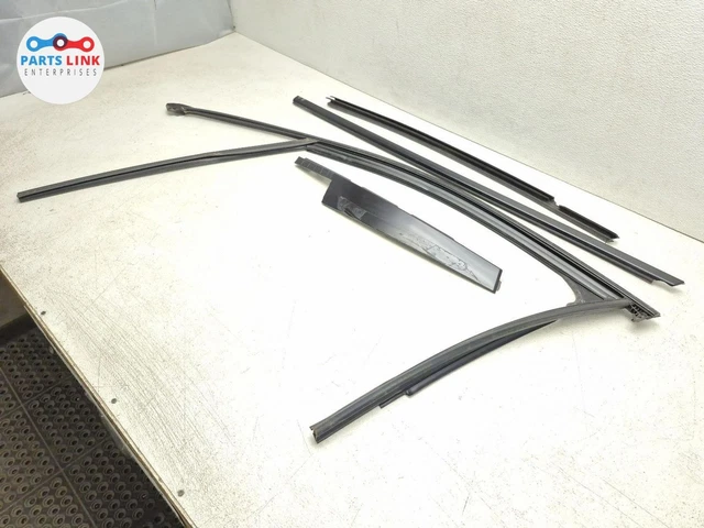 4PCS Rubber Door Belt Weatherstrip Molding Trim - Replacement For Mitsubishi Outlander 2006-2012 - View #7