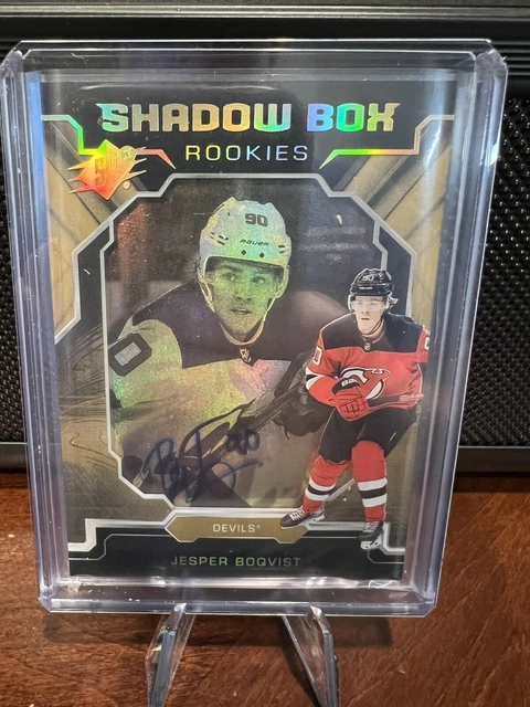 2019-20 Upper Deck SPX JESPER BOQVIST Shadow Box Rookie Auto SSP 70/150