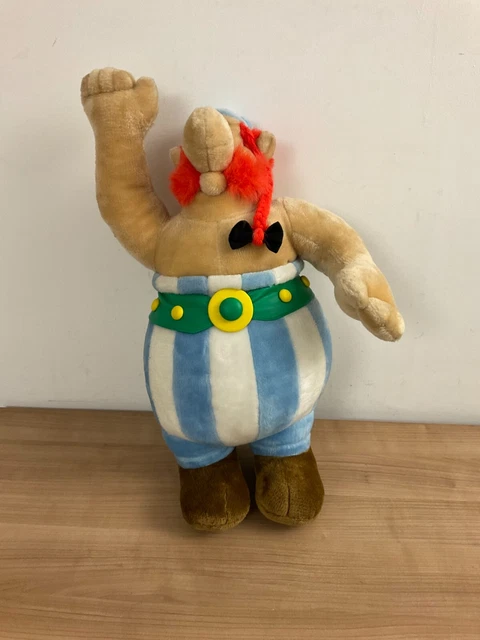 Asterix: Idefix mit Knochen Plüschfigur, 17cm groß