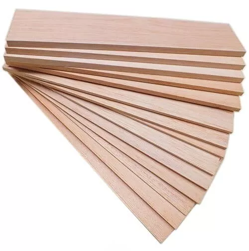 Balsa Wood Sheets Blocks Model Making Architect Crafts 450mm Long x 75mm/100mm