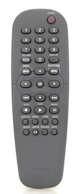 Télécommande D'origine Philips RT172-104 Pour Magnétoscope - Occasion, Garantie 6 Mois Avec Facture