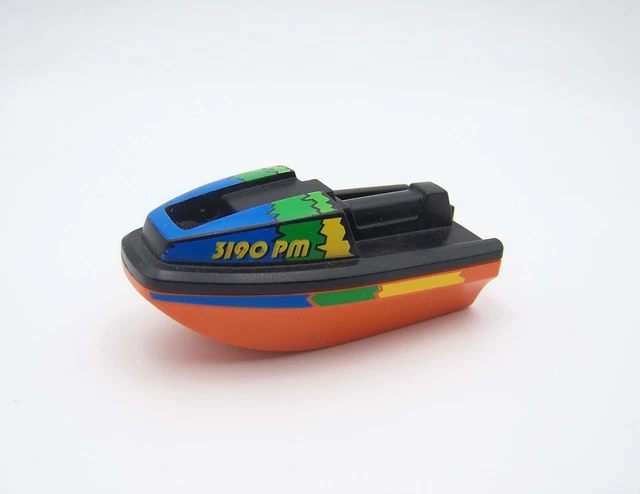 PLAYMOBIL Jet Ski Da Competizione Giallo 3065 - Set Usato Ma Completo
