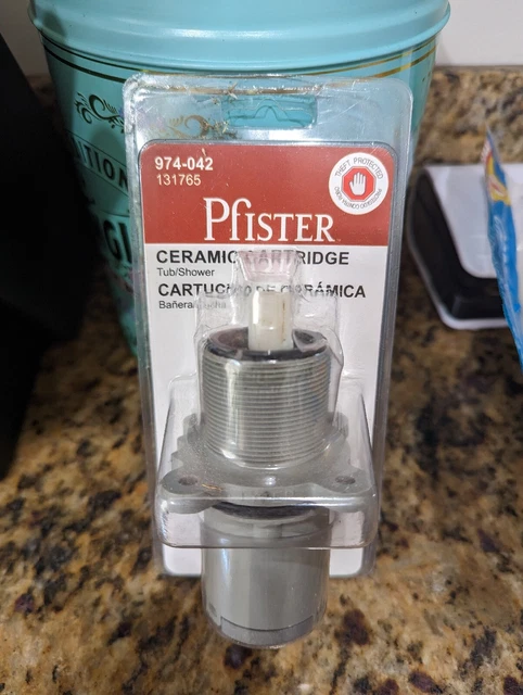 NIB Pfister 974-042 Pressure Balance Cartridge for Single-Handle Tub/Shower NIB Pfister 974-042 Pressure Balance Cartridge for Single-Handle Tub/Shower