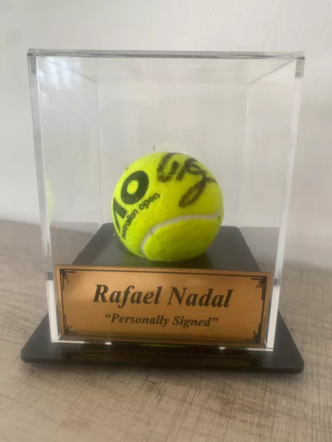 Rafael Nadal Signed Tennis Ball - Australian Open- certificate of authenticity