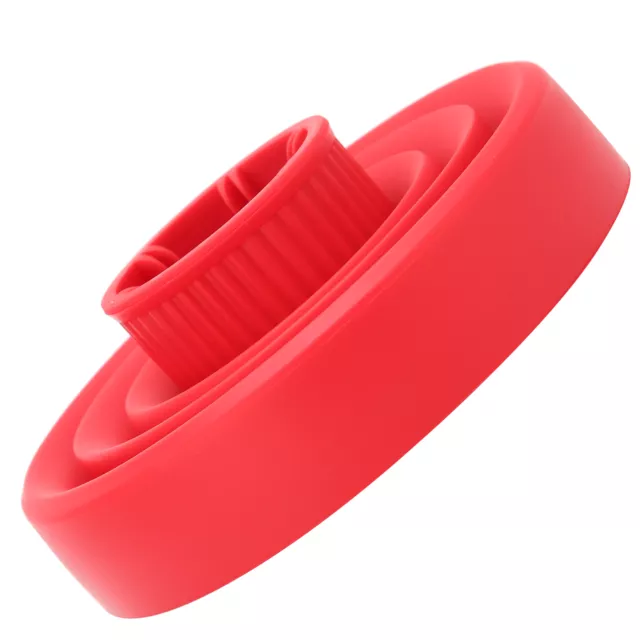 (Red)Universal Collapsible Hair Dryer Diffuser Travel Folding Hair Blow Dry AGS