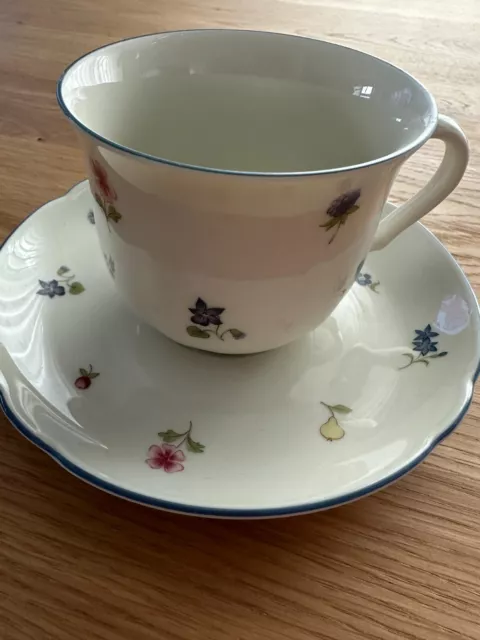 Kaffeetasse mit Untertasse Seltmann Weiden Marie Luise Streublümchen