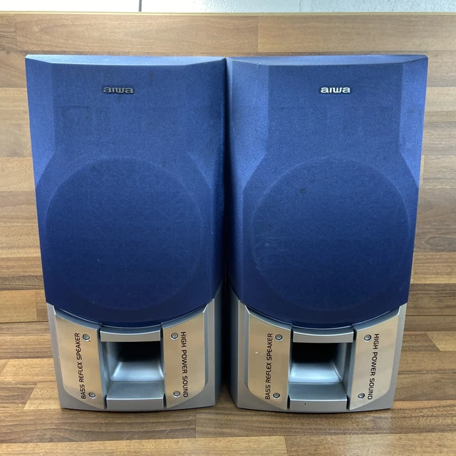 Aiwa bass shop reflex speaker system
