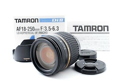 TAMRON AF 18-250mm F/3.5-6.3 Aspherical LD Di II MACRO A18 Lens Nikon Exc++ 8843