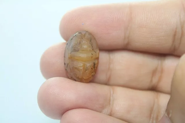 RARE ANCIENT EGYPTIAN PHARAONIC ANTIQUE Scarab Agate (22)