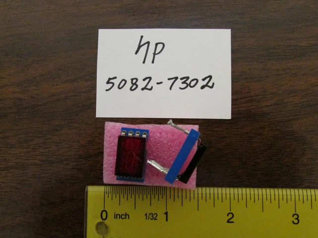 2 Pieces -- HP 5082-7302 Epoxy Numeric LH Decimal 4x7 Dot Matrix LED Display