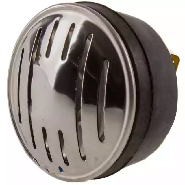 Hupe (Signalhorn) für Gleichstrom 6V + 12V - Edelstahlblende - für Schwalbe KR51