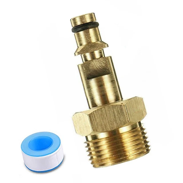 Adaptateur M22 Pour Nettoyeur Haute Pression - Connecteur Rapide Plastique - Compatible Plusieurs Marques